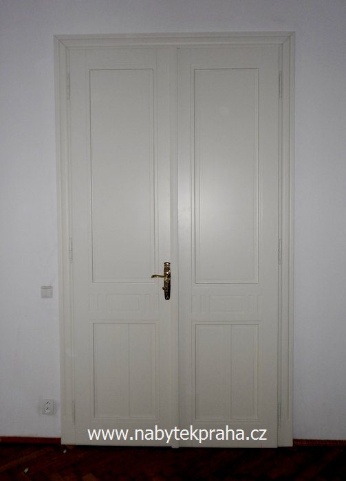 lakované kazetové interiérové dveře